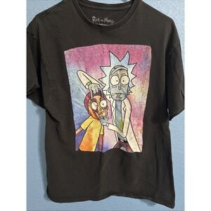 Rick And Morty Adult Swim Short Sleeve T-Shirt Adult Large
